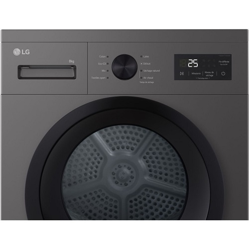 LG Sèche-linge condenseur 8 kg avec pompe à chaleur - RH8N14SL – Image 4