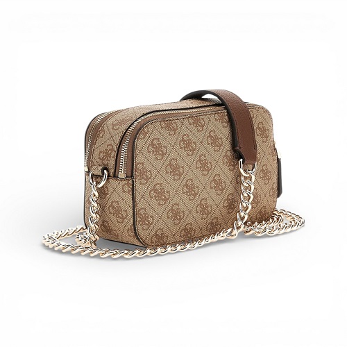 Guess MINI SAC À BANDOULIÈRE NOELLE MARRON – Image 2