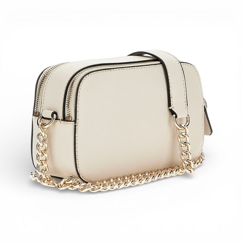 Guess SAC À BANDOULIÈRE MINI NOELLE SAFFIANO BEIGE – Image 2